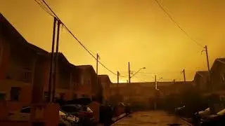 Arco iris perfeito - Cotia 24-11-2018
