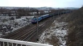ВЛ40У-1395-2 Пасажирський поїзд №398 Львів-Черкаси
