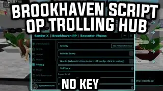 Brookhaven Script Admin OP Trolling Kill All | Fluxus, Delta, Arceus X