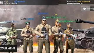 #worldwarheroes  "team incredible vs Don 🐽 Azur !! Teamdeathmacht Submarine map !!  #part1  .....