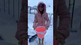 Как закаляться зимой ❄️🪣 