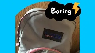 What’s in my back pack 🤦‍♀️in summer break 😎