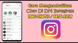 Cara Mengembalikan Chat DM IG Yang Terhapus