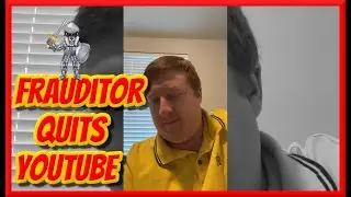 Frauditor Gets Demonetized and Calls it Quits