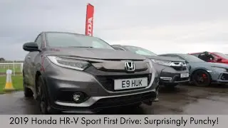 2019 Honda HR-V Sport First Drive: Surprisingly Punchy!