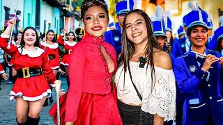 Así Disfrutamos El Desfile Navideño En Izalco Sonsonate 