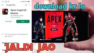 How to download apex legend mobile || Complete info with gameplay || Hitesh Hits