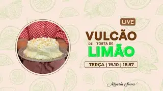 Bolo Vulcão de Torta de Limão