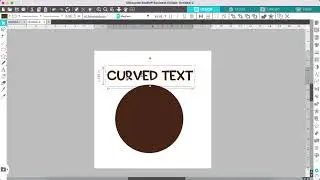 Curve Text in Silhouette