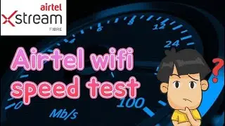 Airtel Xstream Wifi 40Mbps plan speed test?😱