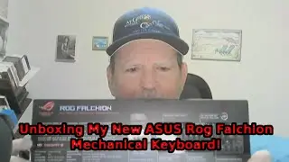 Unboxing My ASUS Rog Falchion Mechanical Keyboard - Woot!