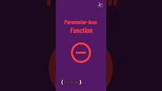 Parameterless function in javascript | functions in javascript | #javascript tutorial in 1 minutes