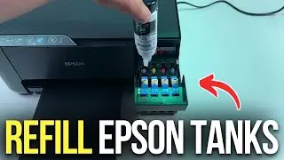 Easy Ink Refill Tutorial for Epson EcoTank L3270 Printer