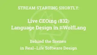 Live CEOing Ep 832: Language Design in Wolfram Language [Tabular]