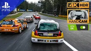 (PS5) Gameplay ❯ Gran Turismo 7 | Renault Clio Gr.4 is PURE FUN ❯ Controller Cam | 4K