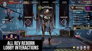 All Revenant reborn lobby animation voice lines - Apex Legends Season 18 Resurrection