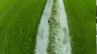 FPV racer crash