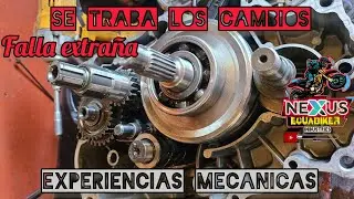 Falla extraña /No sube ni baja los cambios con facilidad. Experiencias Mecanicas
