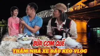 BỮA CƠM QUÊ GHÉ THĂM GIA ĐÌNH XE ĐẦU KÉO VLOG Ở HÀ TĨNH