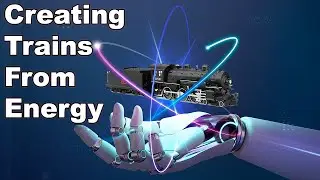 Creating Free Trains From Pure Energy