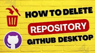 how to remove a repository from GitHub Desktop