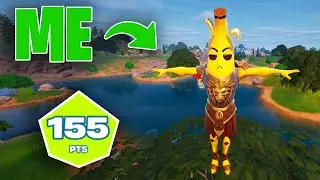 Qualifying in a Fortnite tournament WITHOUT MOVING