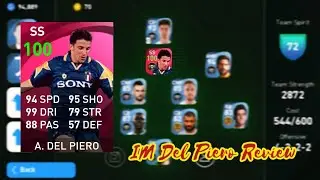 IM Del Piero Review | Iconic Moment Piero - PES MOBILE