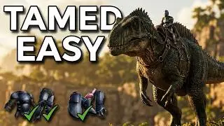 taming acrocanthosaurus the right way / ARK Survival Ascended