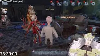 Identity V | Ranked Anni Donothon stream Day 4!!  | Comfy Wolf stream 🐺🐺