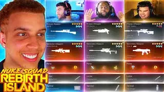 FAZE NUKE SQUAD MAKES EACH OTHER’S LOADOUTS IN REBIRTH ISLAND! 😨