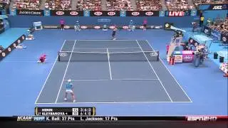 2010 AO R3 Henin Kleybanova Highlights