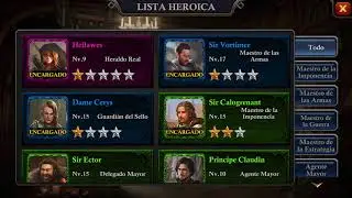 King of Avalon mejorar tropas y gestión de heroes