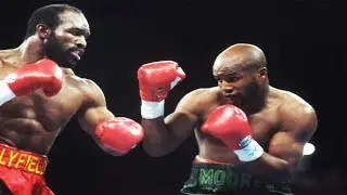 Evander Holyfield vs Michael Moorer I - Highlights (HUGE UPSET)