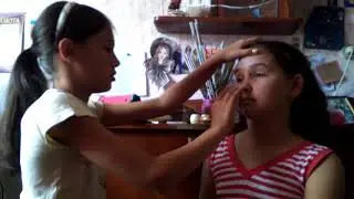 10\10  Макияж для меня получилось ужасно.О Боже😰😰😰😰😰