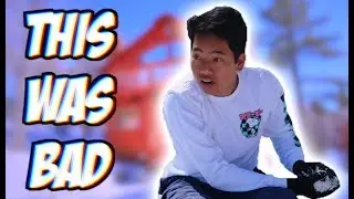 We crashed in the snow!!! (big bear vlog #41)