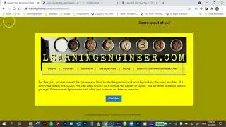 Javascript / SCORM Quiz Application for LMS  (NYT Copy Edit This Clone)