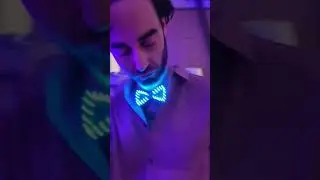 PCB LED Bowtie #disco #cyberpunk