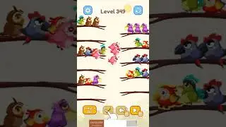 Bird Color Sort Puzzle Level 349 Solution