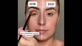 EVOLUÇÃO DA MAQUIAGEM 2016 a 2021 / makeup evolution 2016 and 2021