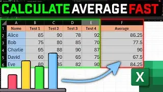 How to Calculate Average in Excel FAST!