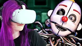 I Broke Into Ennard's PRIVATE Room in Sister Location VR!
