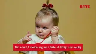 Det é smart å melda seg inn i Bate så tidligt som muligt.