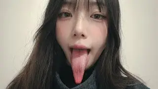 What a long tongue!