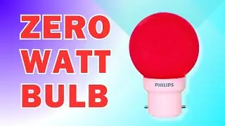 The Shocking Truth Behind Zero Watt Bulbs | 0 Watt Bulb Unit Consumption Exposed | Techno365