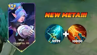 WTF DAMAGE!!! MIYA NEW BEST 1 HIT BUILD 2024!! THIS BRUTAL INSANE BUILD IS BROKEN!!!