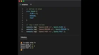 what is Enum and how to create it in an angular project?