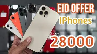 IPhones from Rs.28000 | 15Pro Max to 7Plus | EiD Offer