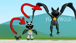 NEW EVOLUTION OF FORGOTTEN SMILING CRITTERS BANDIT BAT POPPY PLAYTIME CHAPTER 3 In Garry's Mod! 🎮