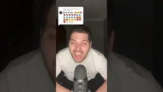 ASMR EMOJI CHALLENGE 😍🍫🗣️🤬😔❤️🦷