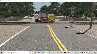 Trainz Speed Route Building: Auburn Street Railroad Crossing, Allentown, PA.
